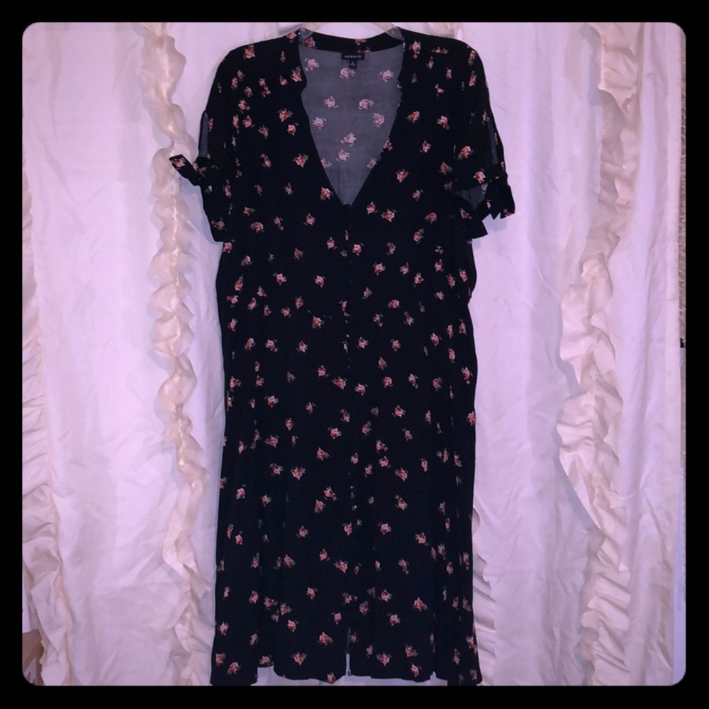 Torrid black short-sleeve dress